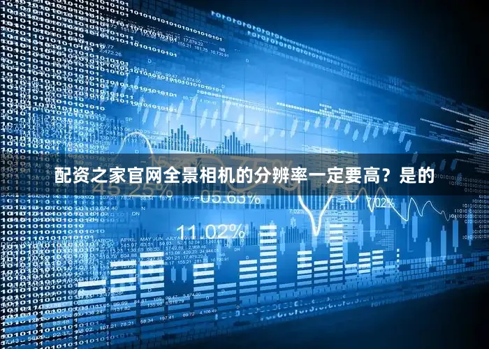配资之家官网全景相机的分辨率一定要高？是的